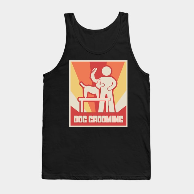 Funny Dog Grooming Gift For Dog Groomer Tank Top by MeatMan